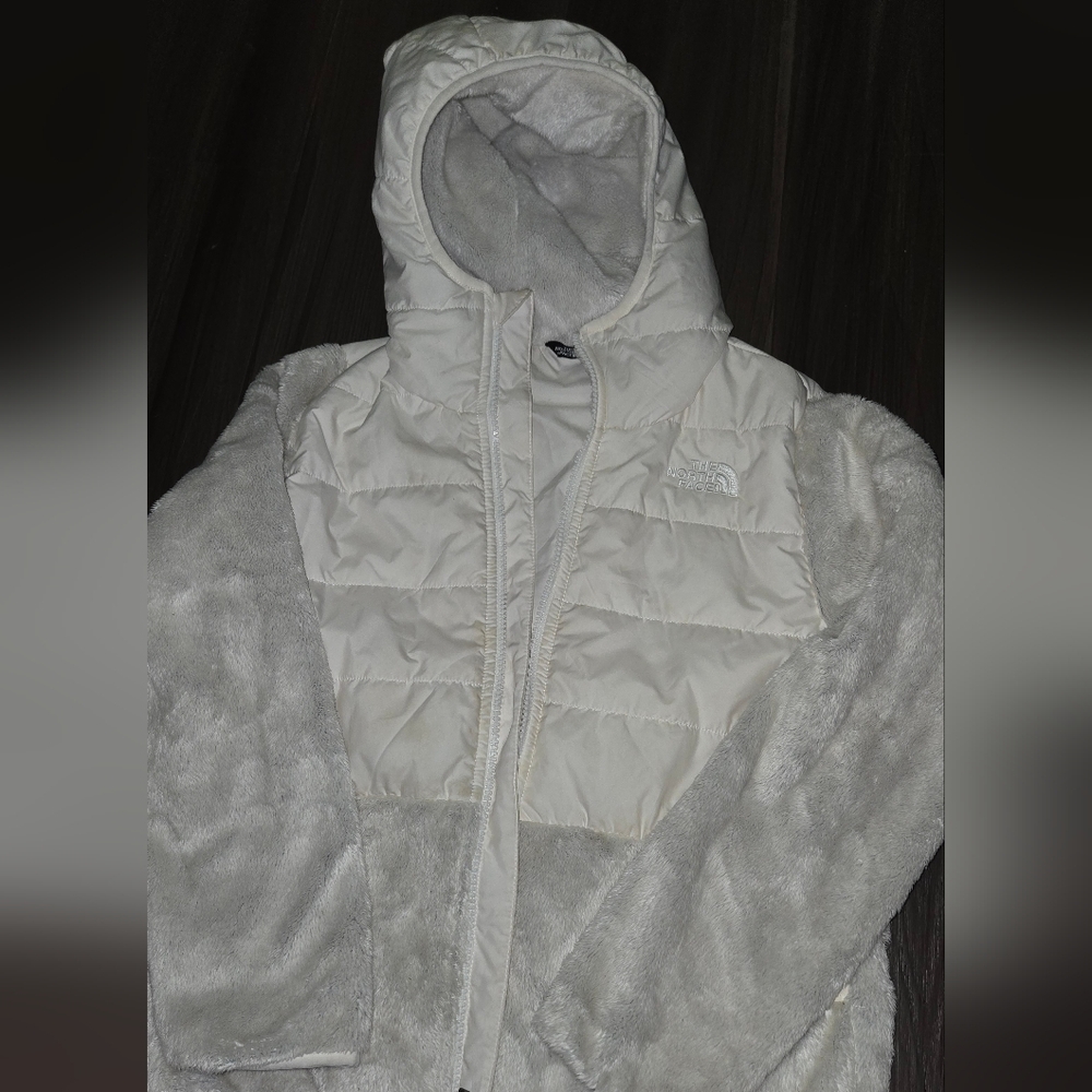 The North Face Light Gray Insulated Jacket